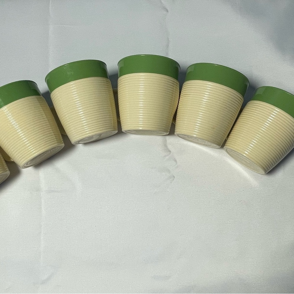 Thermo Temp Raffiaware Coffee Cups Set of 6